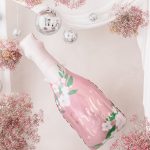 Premium Bride to Be roze flaša balon 98cm za devojačko veče