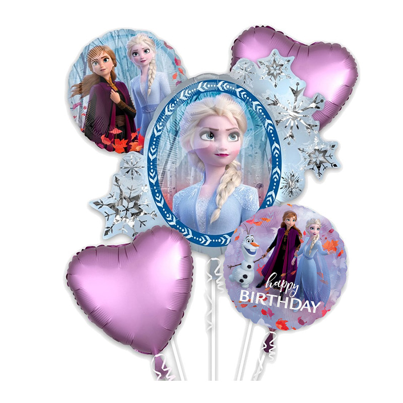 frozen elsa buket balona za dečiji rođendan sa helijumom
