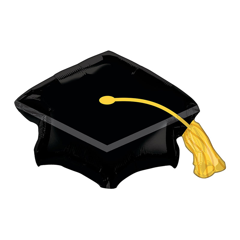 Grad Cap 78cm - supershape folija balon diplomska kapica
