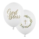 Krštenje latex balon 28cm latex balon sa helijumom
