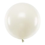Mat svetlo krem latex balon 60cm latex balon sa helijumom