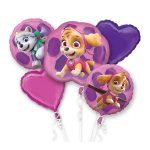 paw patrol skye buket balona za devojčice sa helijumom roze