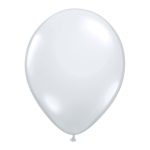 Providan transparentni balon napunjen helijumom sa trakom i tegom