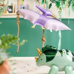 Pterodaktil balon supershape ljubičasti leteći dinosaurus