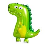 Sladak dinosaurus balon zeleni sa žutim stomakom kawaii